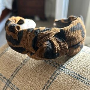 Lele sadoughi leopard print headband